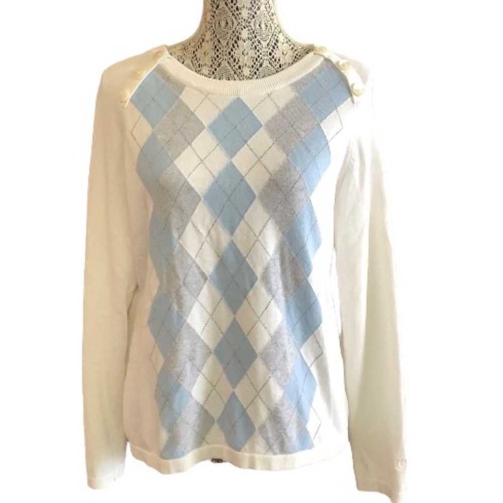 Izod‎ Diamond Print Sweater